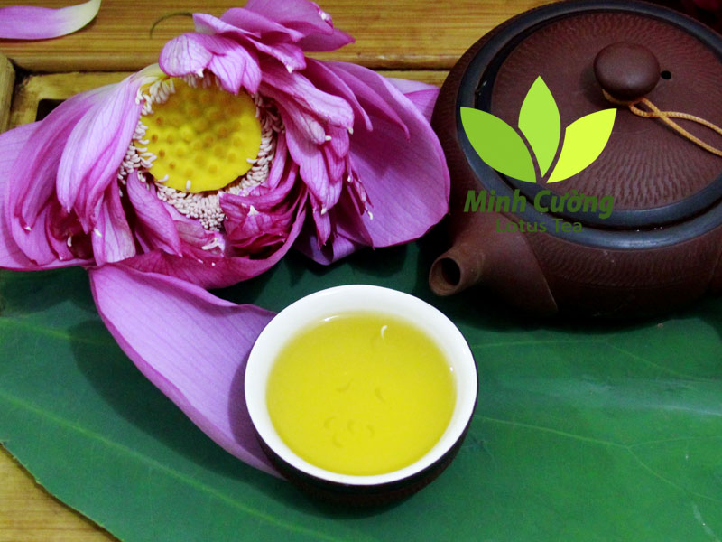 Trà Sen Tây Hồ - Trà Ướp Sen Minh Cường