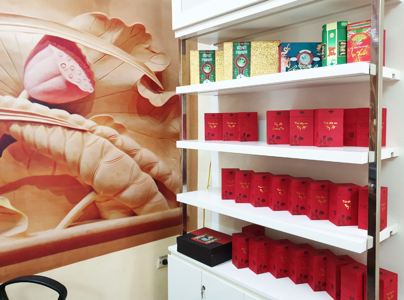 Trà Thái Nguyên – Trà sen Thanh Trang