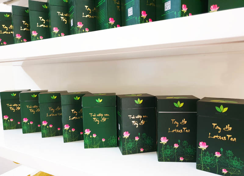 Trà Thái Nguyên – Trà sen Thanh Trang