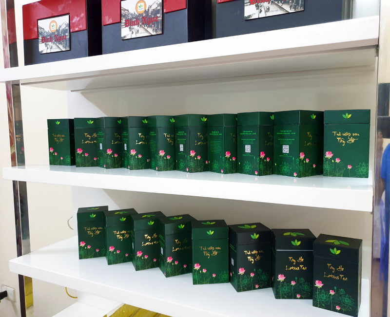 Trà Thái Nguyên – Trà sen Thanh Trang